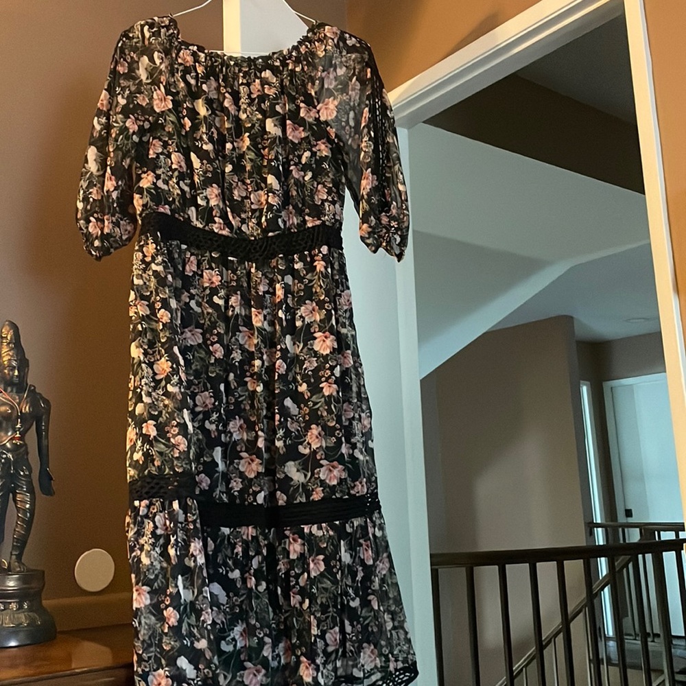Good used condition floral dress